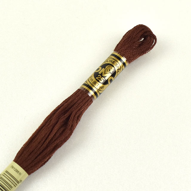刺しゅう材料 DMC 刺繍糸 25番 色番3857 (H)_5a_