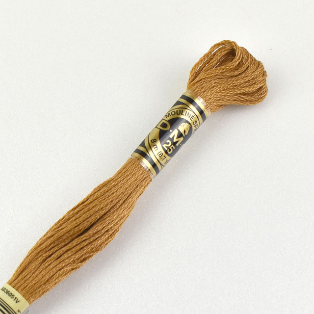 刺しゅう材料 DMC 刺繍糸 25番 色番435 (H)_5a_