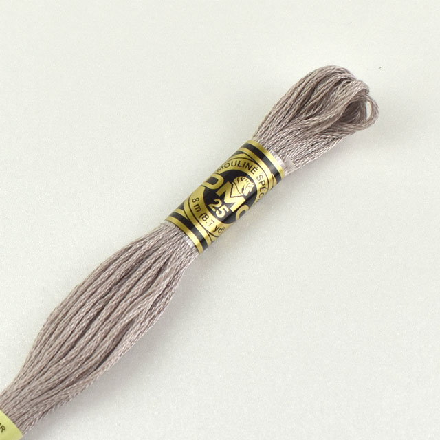 刺しゅう材料 DMC 刺繍糸 25番 色番452 06Bg99_