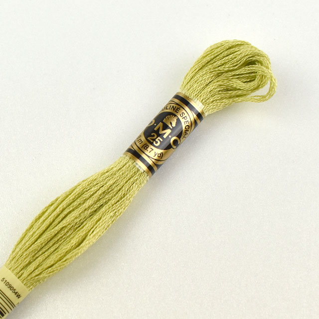 刺しゅう材料 DMC 刺繍糸 25番 色番472 (H)_5a_