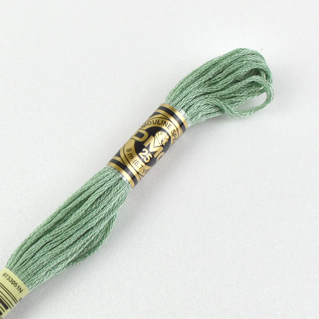 刺しゅう材料 DMC 刺繍糸 25番 色番503 (H)_5a_