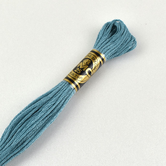 刺しゅう材料 DMC 刺繍糸 25番 色番518 (H)_5a_