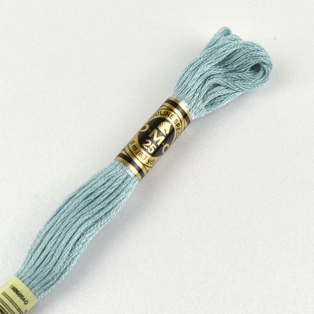 刺しゅう材料 DMC 刺繍糸 25番 色番519 (H)_5a_