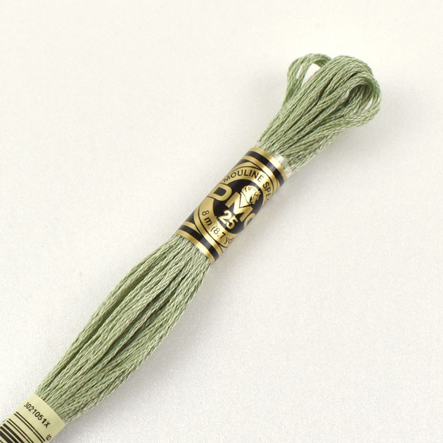刺しゅう材料 DMC 刺繍糸 25番 色番523 06Bg99_