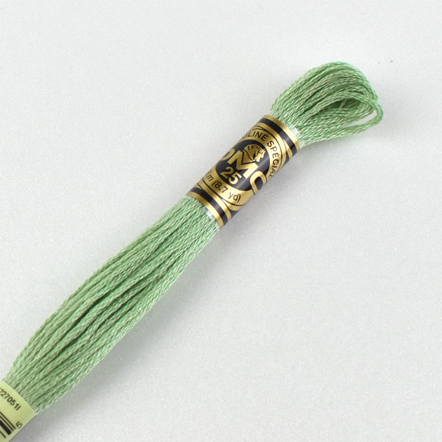 刺しゅう材料 DMC 刺繍糸 25番 色番563 (H)_5a_