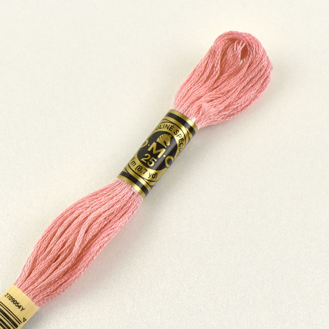 刺しゅう材料 DMC 刺繍糸 25番 色番604 (H)_5a_