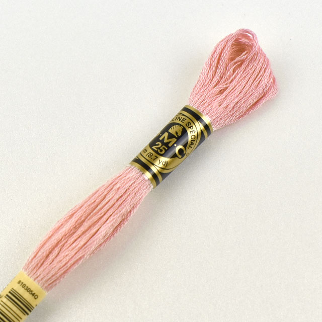 刺しゅう材料 DMC 刺繍糸 25番 色番605 (H)_5a_