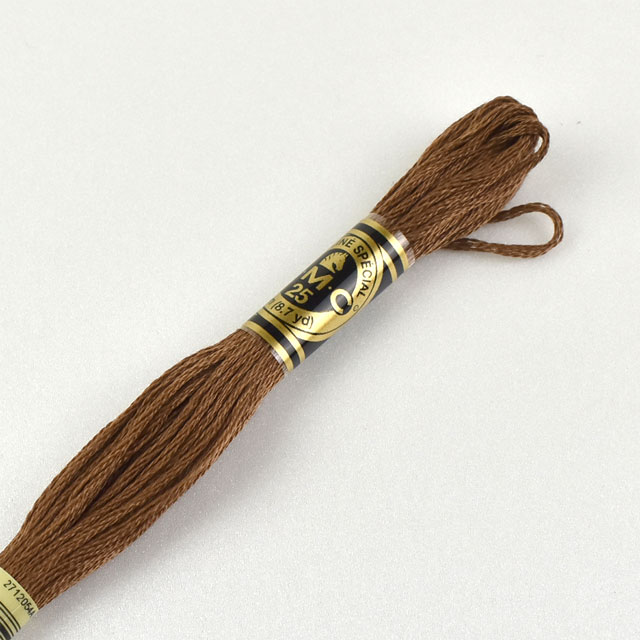 刺しゅう材料 DMC 刺繍糸 25番 色番632 (H)_5a_