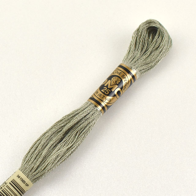 刺しゅう材料 DMC 刺繍糸 25番 色番647 (H)_5a_
