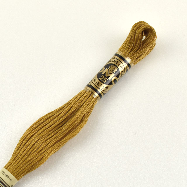 刺しゅう材料 DMC 刺繍糸 25番 色番680 (H)_5a_