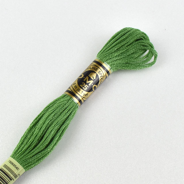 刺しゅう材料 DMC 刺繍糸 25番 色番702 (H)_5a_