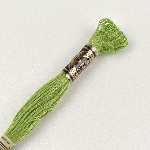 刺しゅう材料 DMC 刺繍糸 25番 色番704 (H)_5a_