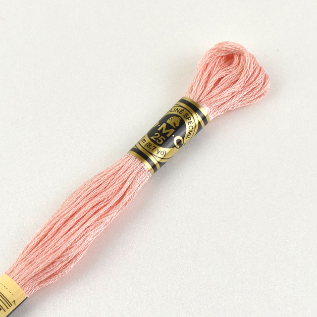 刺しゅう材料 DMC 刺繍糸 25番 色番761 06Bg99_