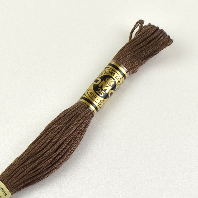 刺しゅう材料 DMC 刺繍糸 25番 色番779 06Bg99_