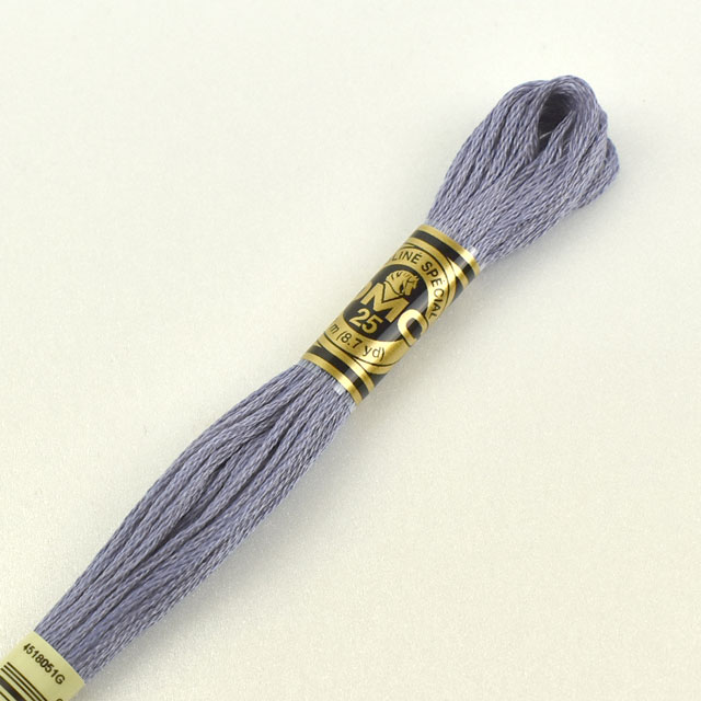 刺しゅう材料 DMC 刺繍糸 25番 色番793 (H)_5a_