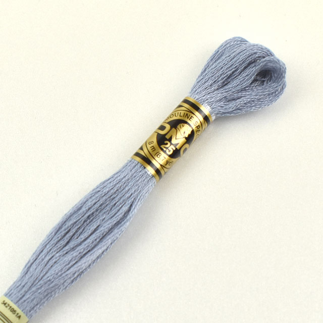 刺しゅう材料 DMC 刺繍糸 25番 色番794 (H)_5a_