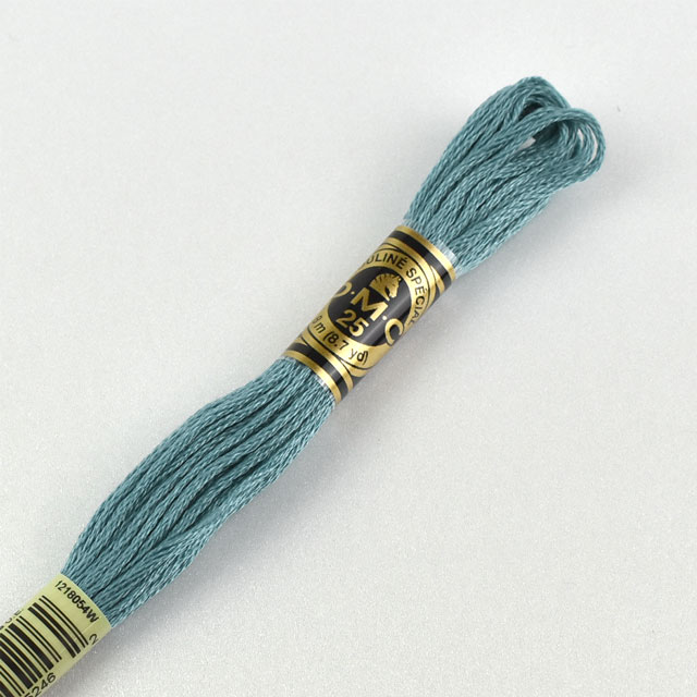刺しゅう材料 DMC 刺繍糸 25番 色番807 (H)_5a_
