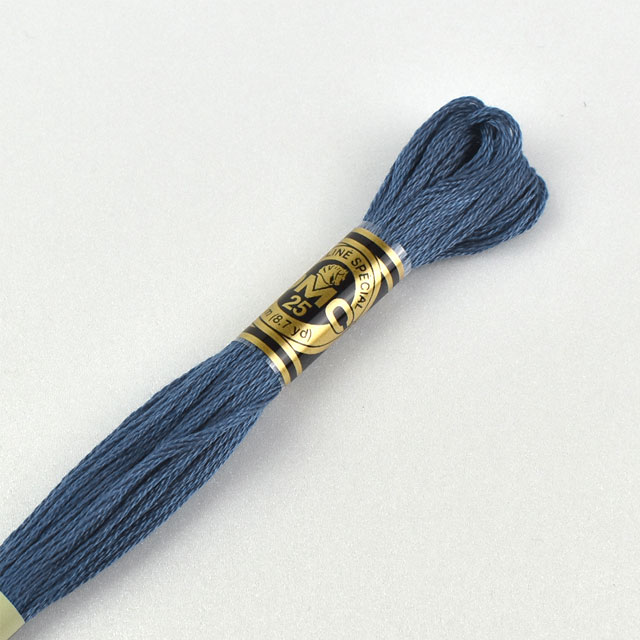 刺しゅう材料 DMC 刺繍糸 25番 色番825 (H)_5a_