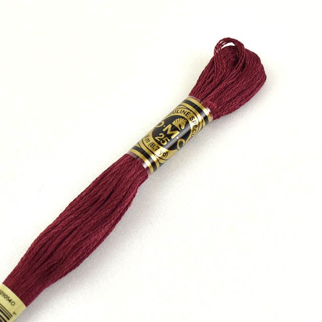 刺しゅう材料 DMC 刺繍糸 25番 色番902 06Bg99_
