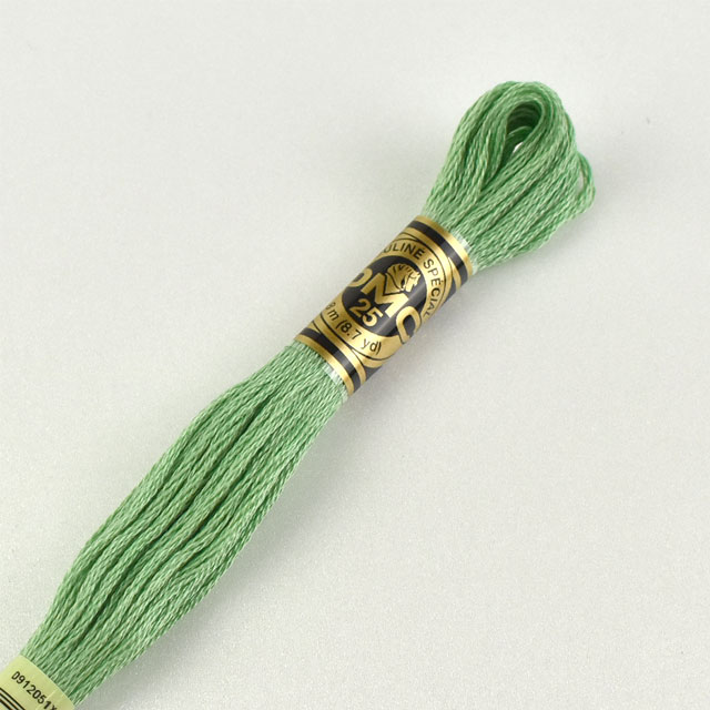 刺しゅう材料 DMC 刺繍糸 25番 色番913 (H)_5a_