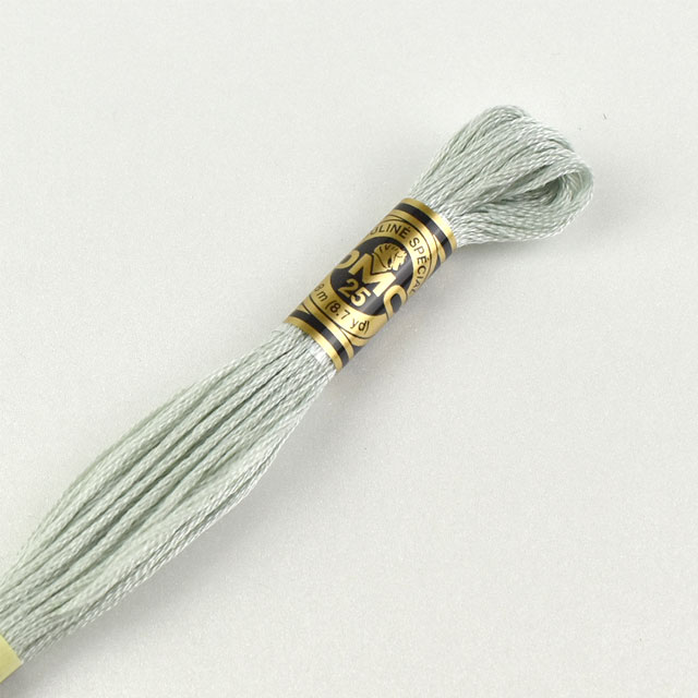 刺しゅう材料 DMC 刺繍糸 25番 色番928 (H)_5a_