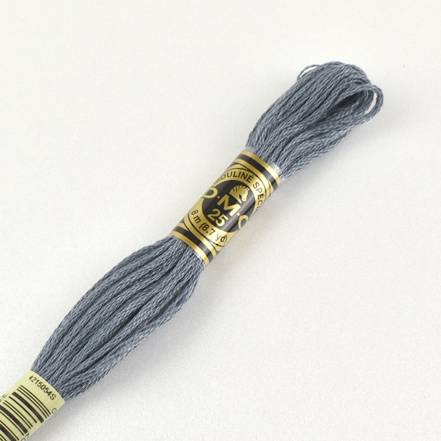 刺しゅう材料 DMC 刺繍糸 25番 色番931 (H)_5a_