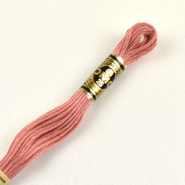刺しゅう材料 DMC 刺繍糸 25番 色番962 (H)_5a_