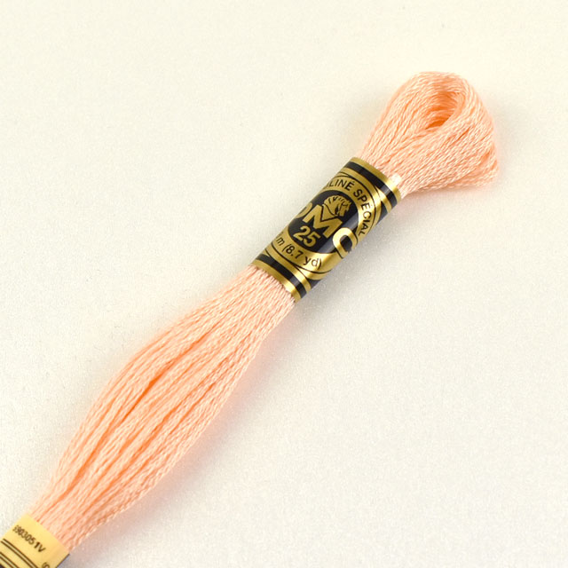 刺しゅう材料 DMC 刺繍糸 25番 色番967 (H)_5a_