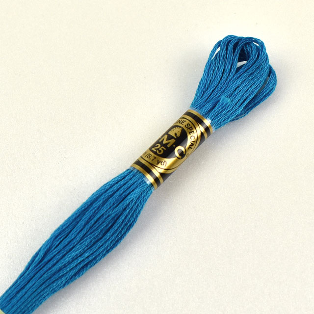 刺しゅう材料 DMC 刺繍糸 25番 色番995 (H)_5a_