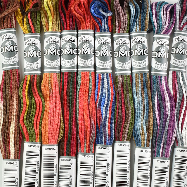 刺しゅう材料 DMC 刺繍糸 25番 Coloris・コロリ 色番4520 (H)_5a_