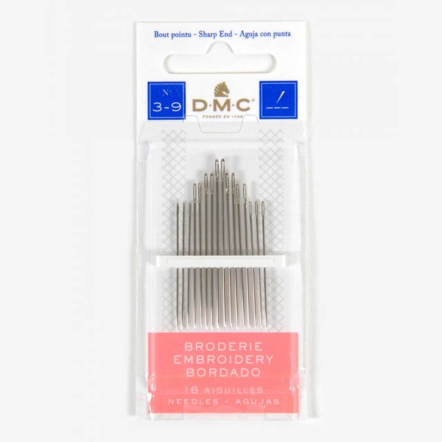 DMC 刺しゅう用具 刺繍針 エンブロイダリー針 サイズ3-9（1765-2） (H)_5a_