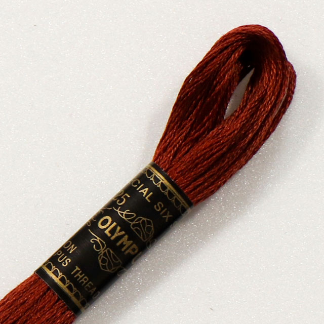 刺しゅう材料 オリムパス 刺繍糸 25番 色番714 (H)_5a_