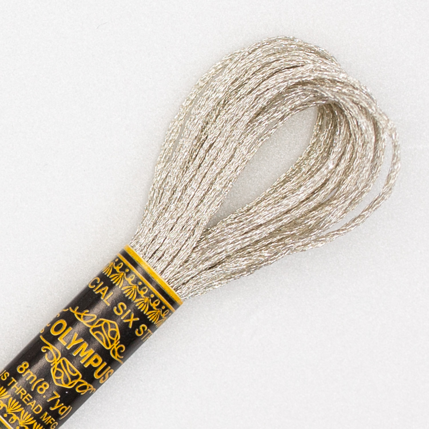 刺しゅう材料 オリムパス ラメ刺繍糸 シャイニーリフレクター 色番S105 (H)_5a_