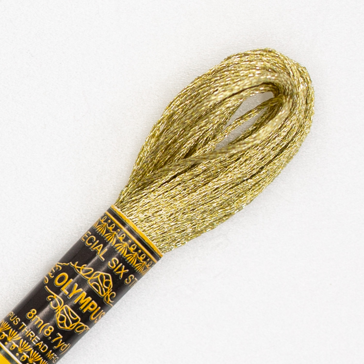 刺しゅう材料 オリムパス ラメ刺繍糸 シャイニーリフレクター 色番S106 (H)_5a_