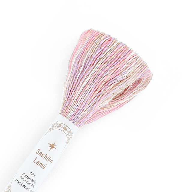 オリムパス 刺し子糸 ラメ糸 Sashiko Lame カラフル 色番SL72 06Bi99_