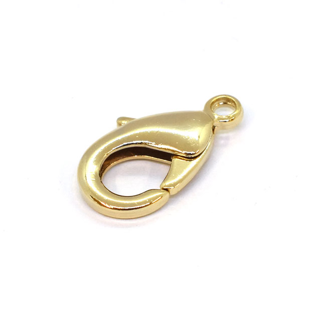 アクセサリーパーツ カニカン（F-135-G） 約19mm G.ゴールド 1個入 06Af99_