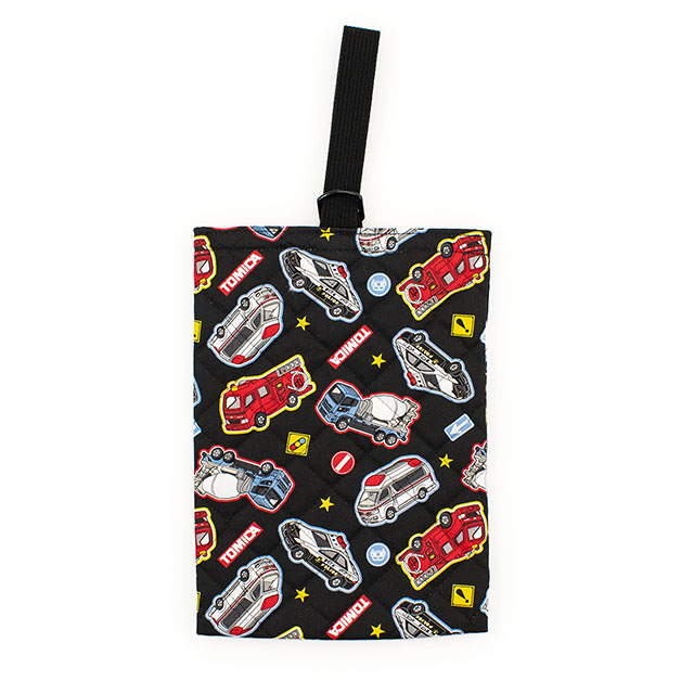 完成品 トミカ キルトシューズケース（QTM7-1780） クロ 14yy88_