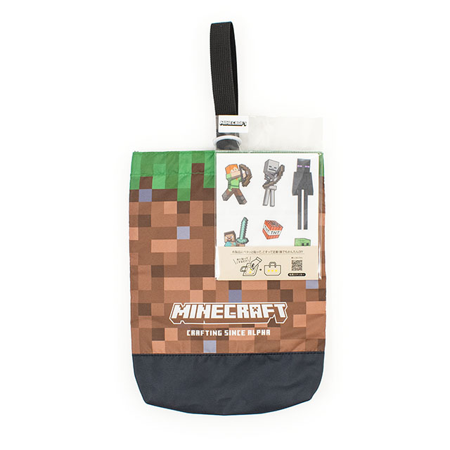 完成品 マインクラフト シールデコ シューズケース 14yy88_