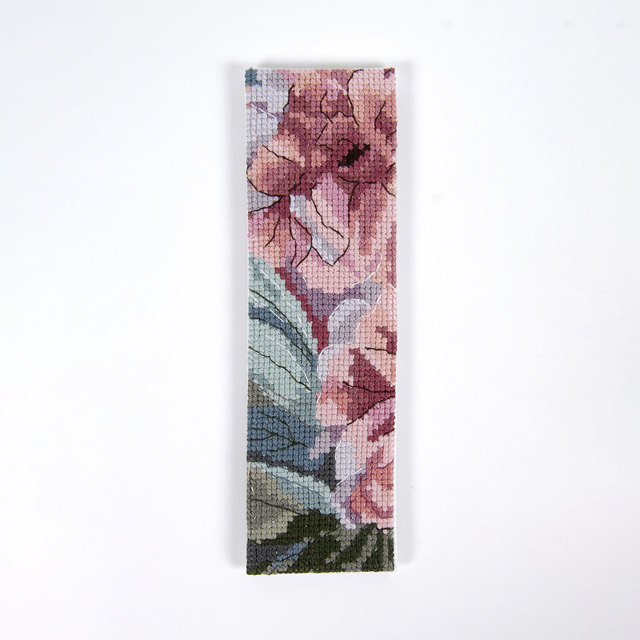 刺しゅうキット DMC×ルーヴル美術館 Le Louvre Collection クロスステッチキット ブックマーク ルドゥーテ 「牡丹の枝」(BK1974/81) 06Bi99_