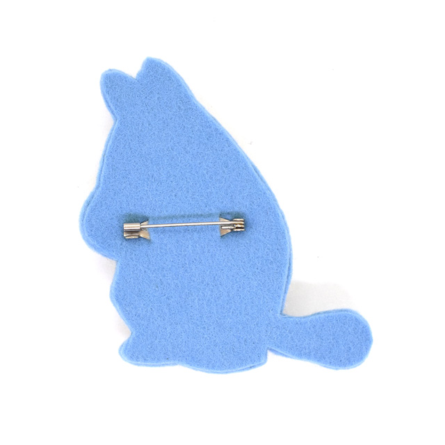 ニードルフェルトキット MOOMIN ふわふわ羊毛ブローチ ブローチピン付 ニードルフェルトキット MOOMIN ふわふわ羊毛ブローチ ブローチピン付