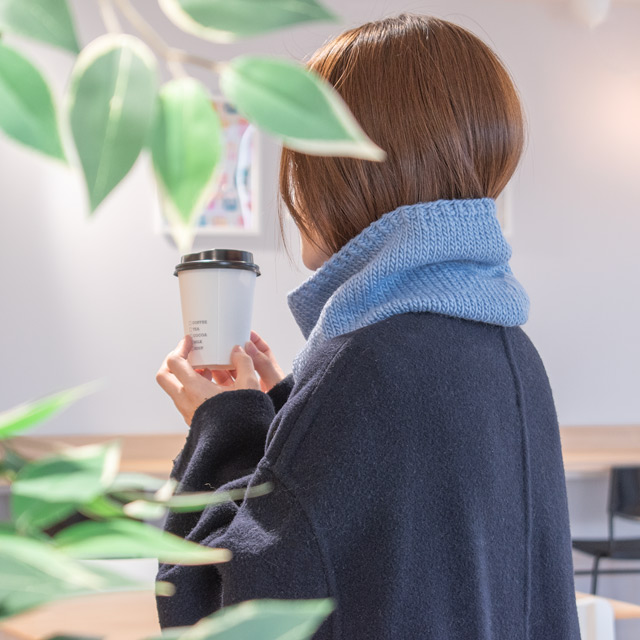 レシピNo.OKH-0039 メリヤス編みのネックウォーマー(FR25-10)