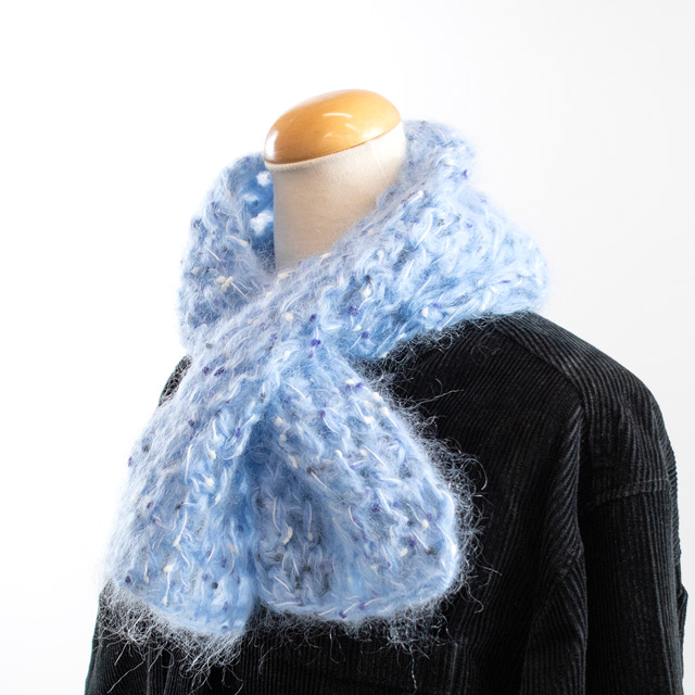 レシピNo.PU-23 長編みプチマフラー（40548311）