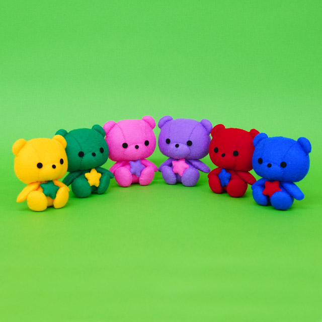 【新宿本店 服飾館 毛糸売場】12月14日・16日ミニーフェルトで作る推し色くまちゃん