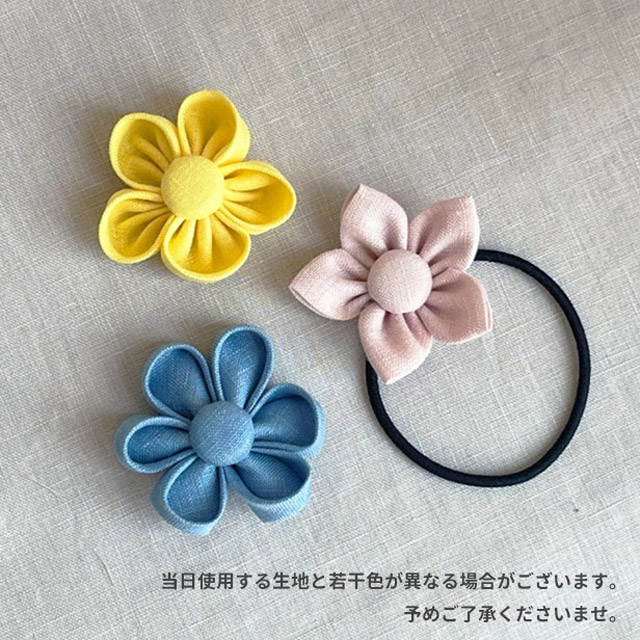 【町田店】6月14日・20日つまみ細工プレートで作るお花のブローチ/ヘアゴム