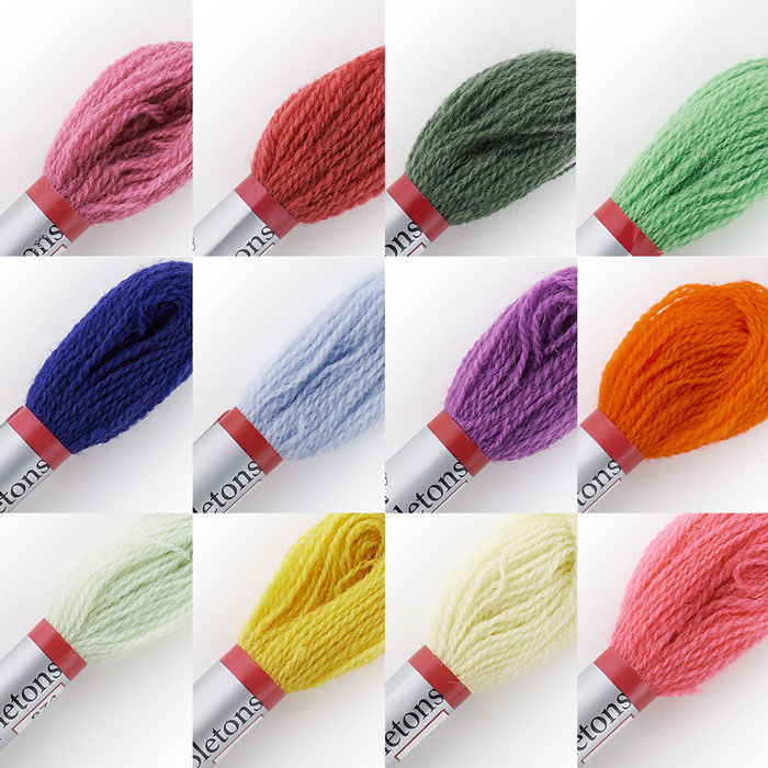 ウール刺繍糸 アップルトン クルウェルウール