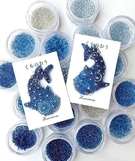 ビーズ作家 くものおうさん